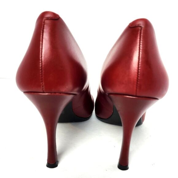 Coach Varick Pump Womens Merlot Size 7B - Picture 6 of 12